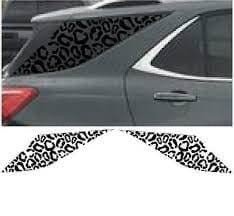 Quarter Glass Leopard print full decal XL.