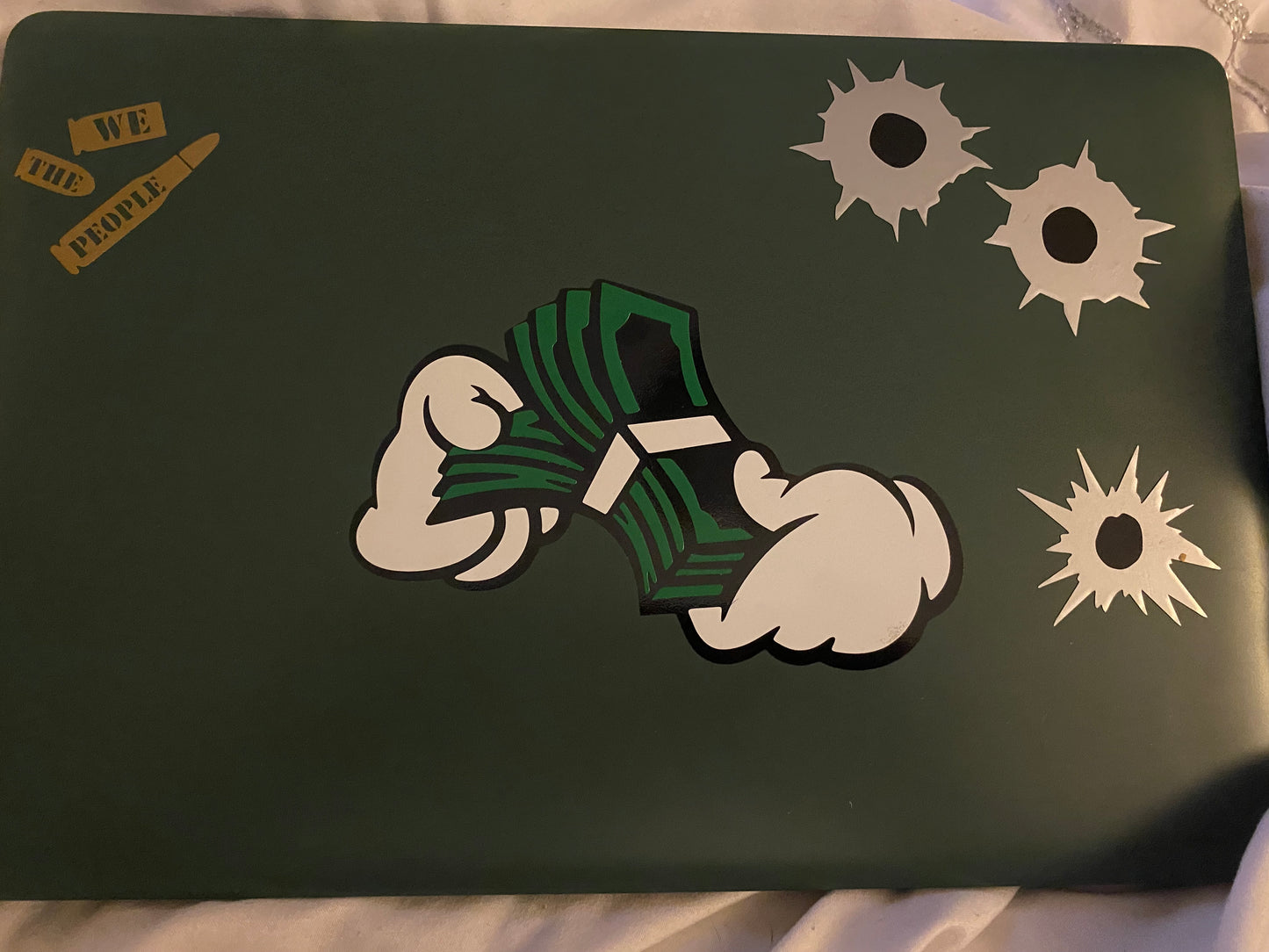 Bullet hole decals