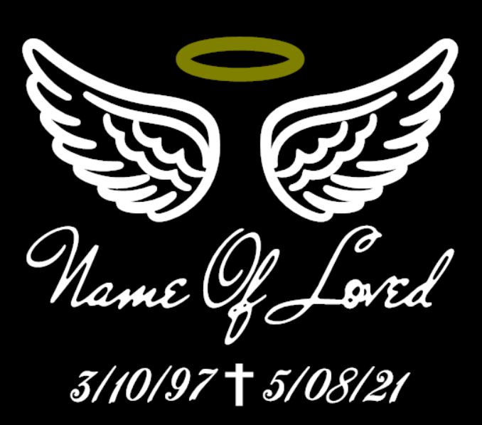 Memorial Rip In Loving Memory Decals In Loving Memory Decals Daughter I Love You Forever In Loving